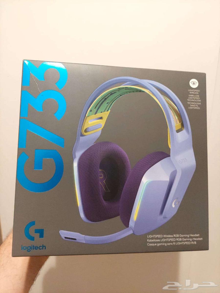 سماعة لا سلكية Logitech G733 Wireless headset63622547981059113