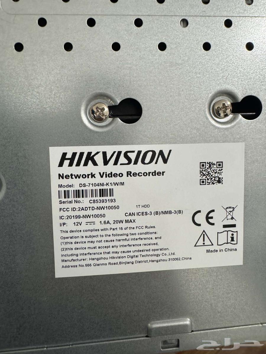 Hikvision DS-7104NI-K1/W/M 1TB NVR WiFi Camera Recorder63623047692803111