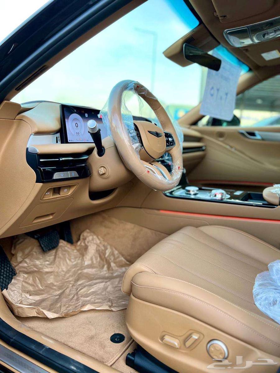 جنسيس G80 برستيج اللون الاسود الشكل الجديد 202563655051900034114
