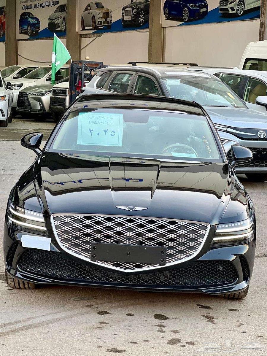 جنسيس G80 برستيج اللون الاسود الشكل الجديد 202563655051900034112