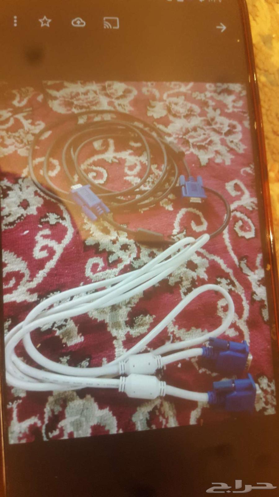 New computer cables and headphones never used63620670040451112