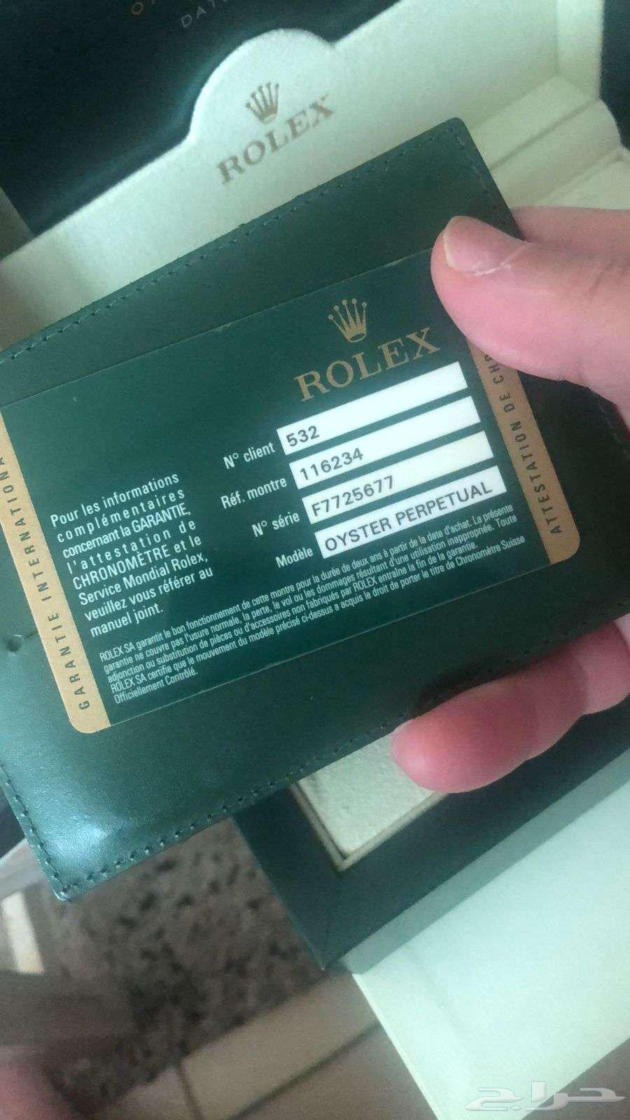Authentic Rolex watch63623715615107111