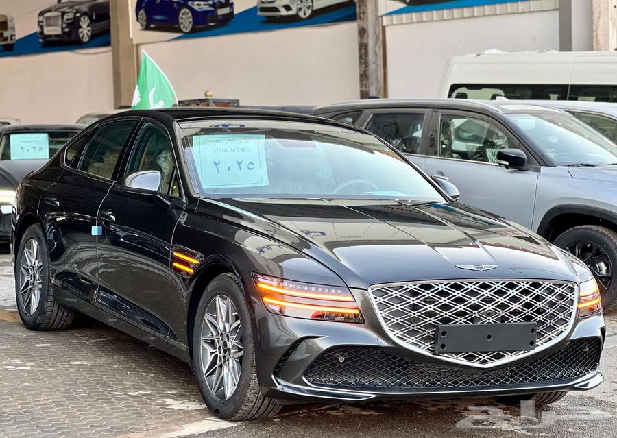جنسيس G80 برستيج اللون الرمادي الشكل الجديد 202563655050679298112