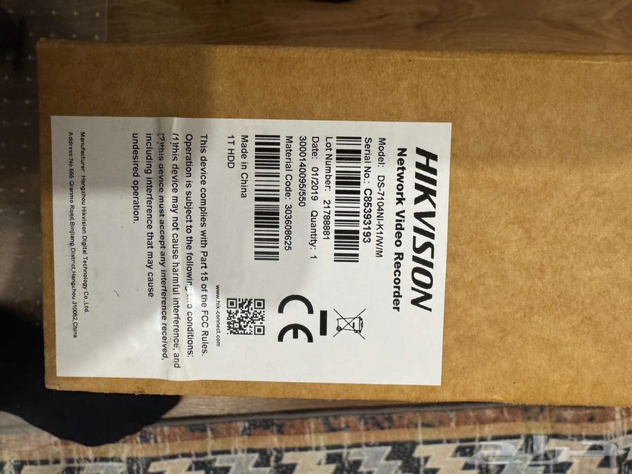 Hikvision DS-7104NI-K1/W/M 1TB NVR WiFi Camera Recorder63623047692803113