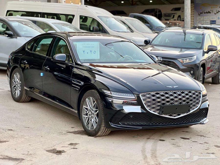 جنسيس G80 برستيج اللون الاسود الشكل الجديد 202563655051900034111