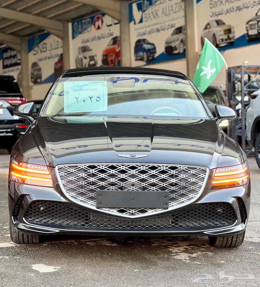 جنسيس G80 برستيج اللون الرمادي الشكل الجديد 202563655050679298110