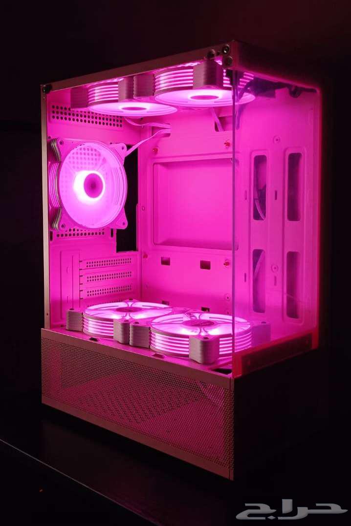 New Pink Case with 5 ARGB Fans63654959503747111