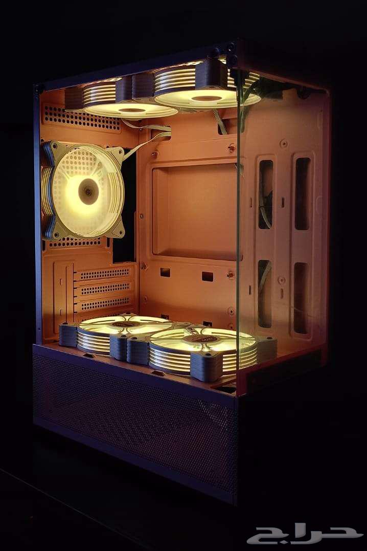 New Pink Case with 5 ARGB Fans63654959503747113