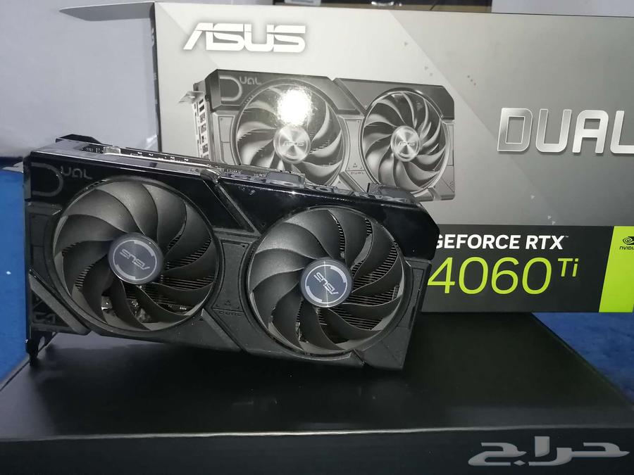 ASUS RTX 4060 Ti Dual 8GB OC Graphics Card63654956860035111