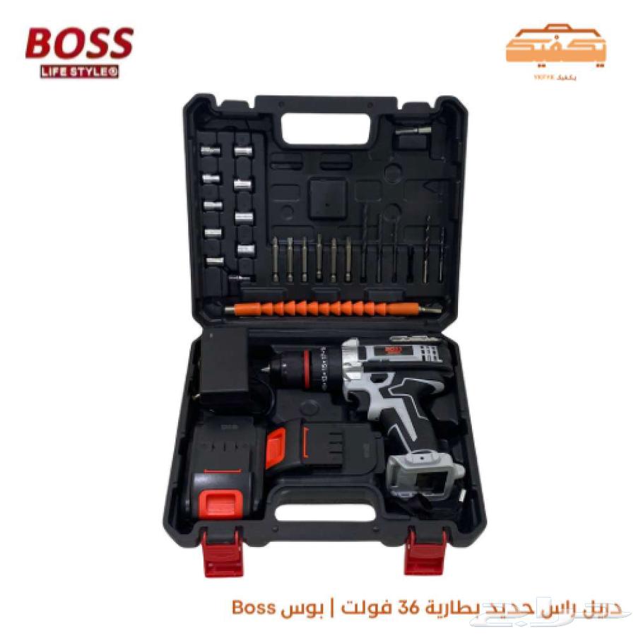 دريل راس حديد بطارية 36 فولت   بوس Boss63672931851393110