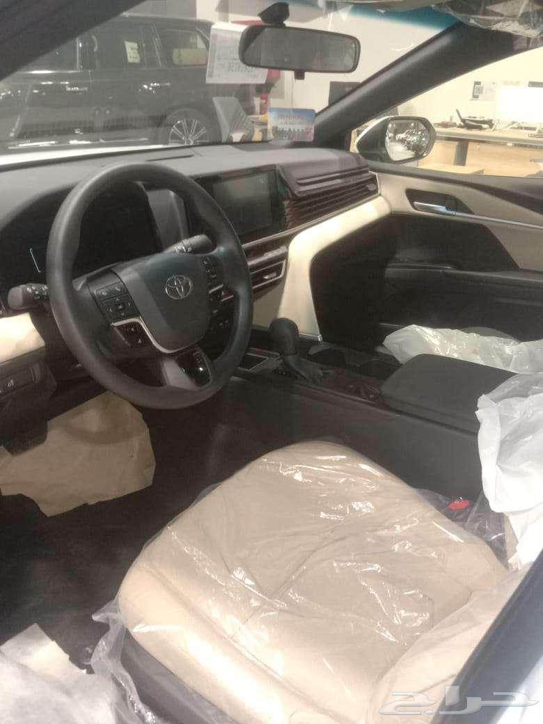 تويوتا كامري 2025 استاندر بنزين لوحات اصفار سعودي63667646142723114