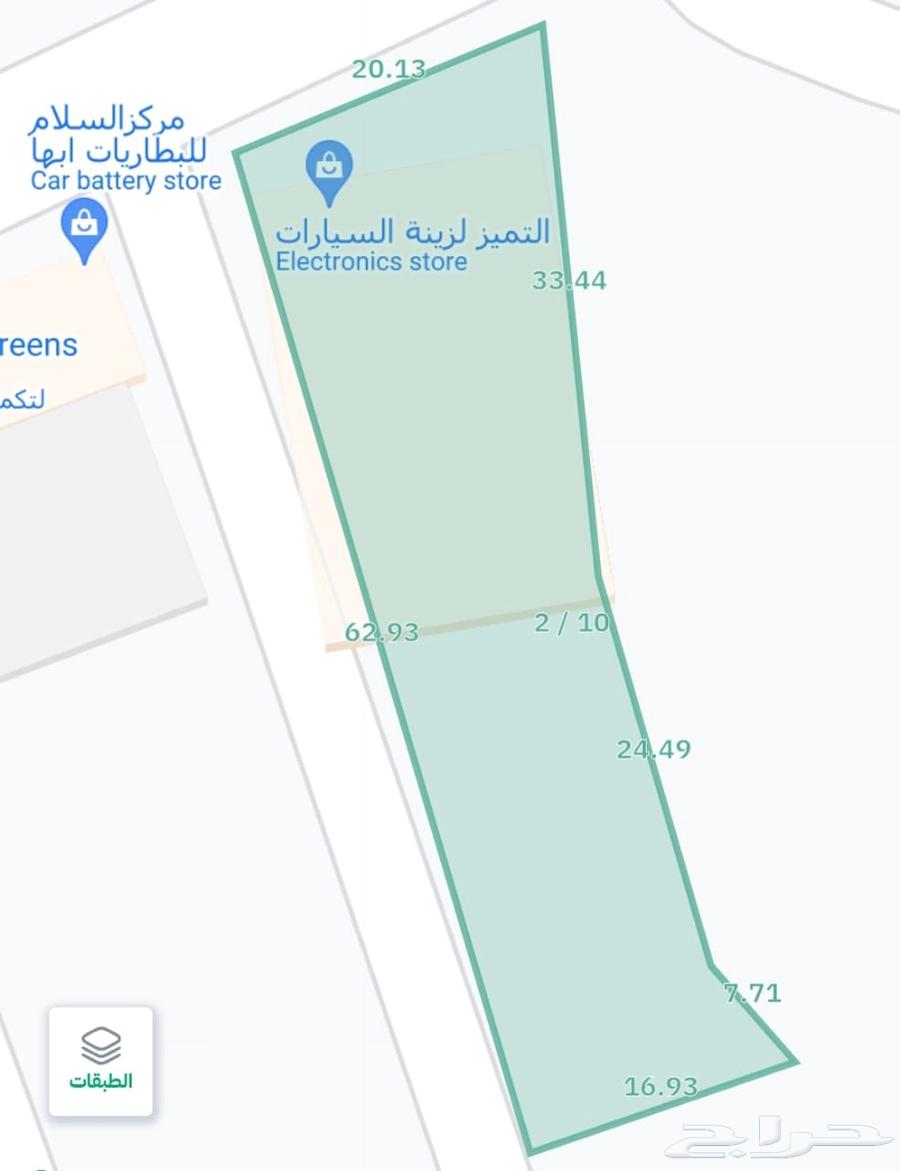 Commercial land in Abha for long-term investment63611866238467113