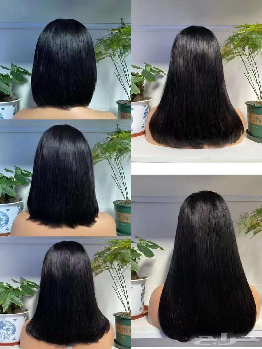 باروكة شعر طبيعي كثافه واحده شعر هندي63655326295299114