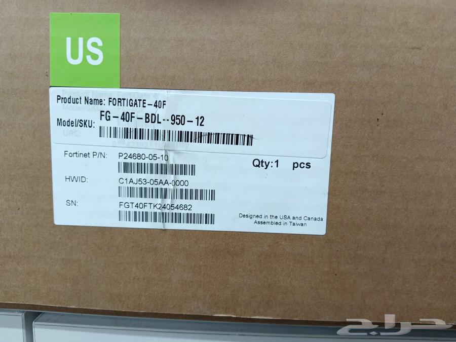 FORTINET FortiGate-40F Firewall Device63655212074499112