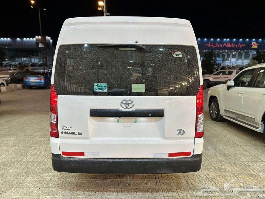 تويوتا هايس 13 راكب بنزين تماتيك 2025 كاش واقساط عرض خاص63667508871809114