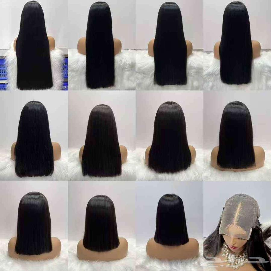 باروكة شعر طبيعي كثافه واحده شعر هندي63655326295299113