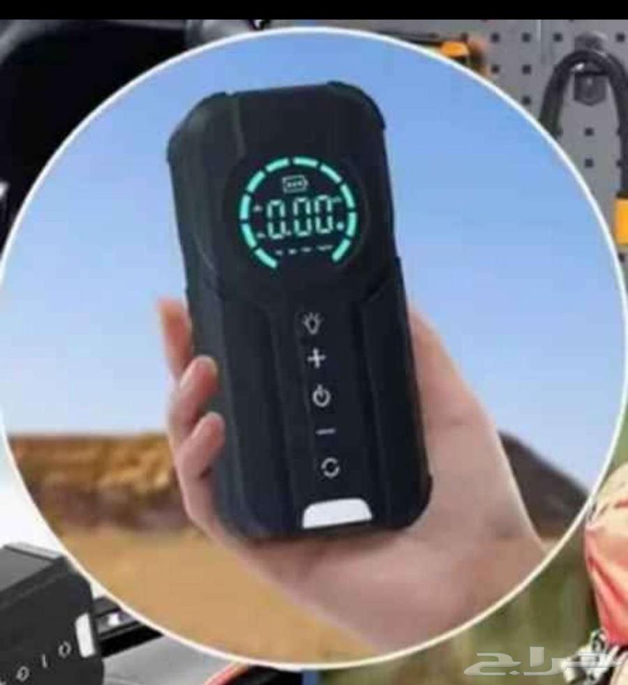 جهاز اشتراك للسيارة(اشتراك بطارية.نفخ هواء.شحن جوال.كشافة63671473598594114