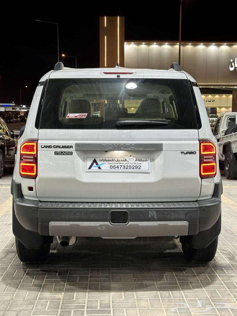 برادو تي اكس ال 2 أبيض بنزين 2025 كاش أقساط63675139229954111