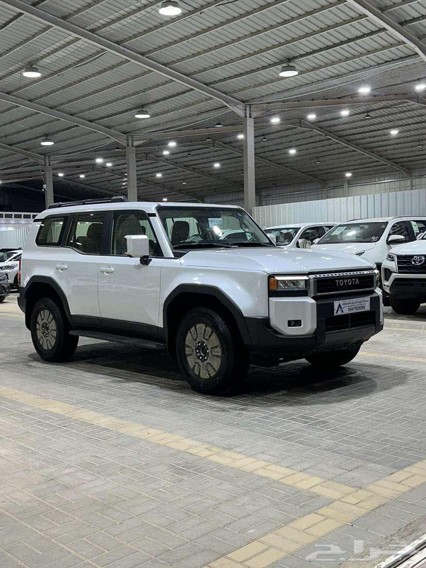 برادو تي اكس ال 2 أبيض بنزين 2025 كاش أقساط63675139229954112