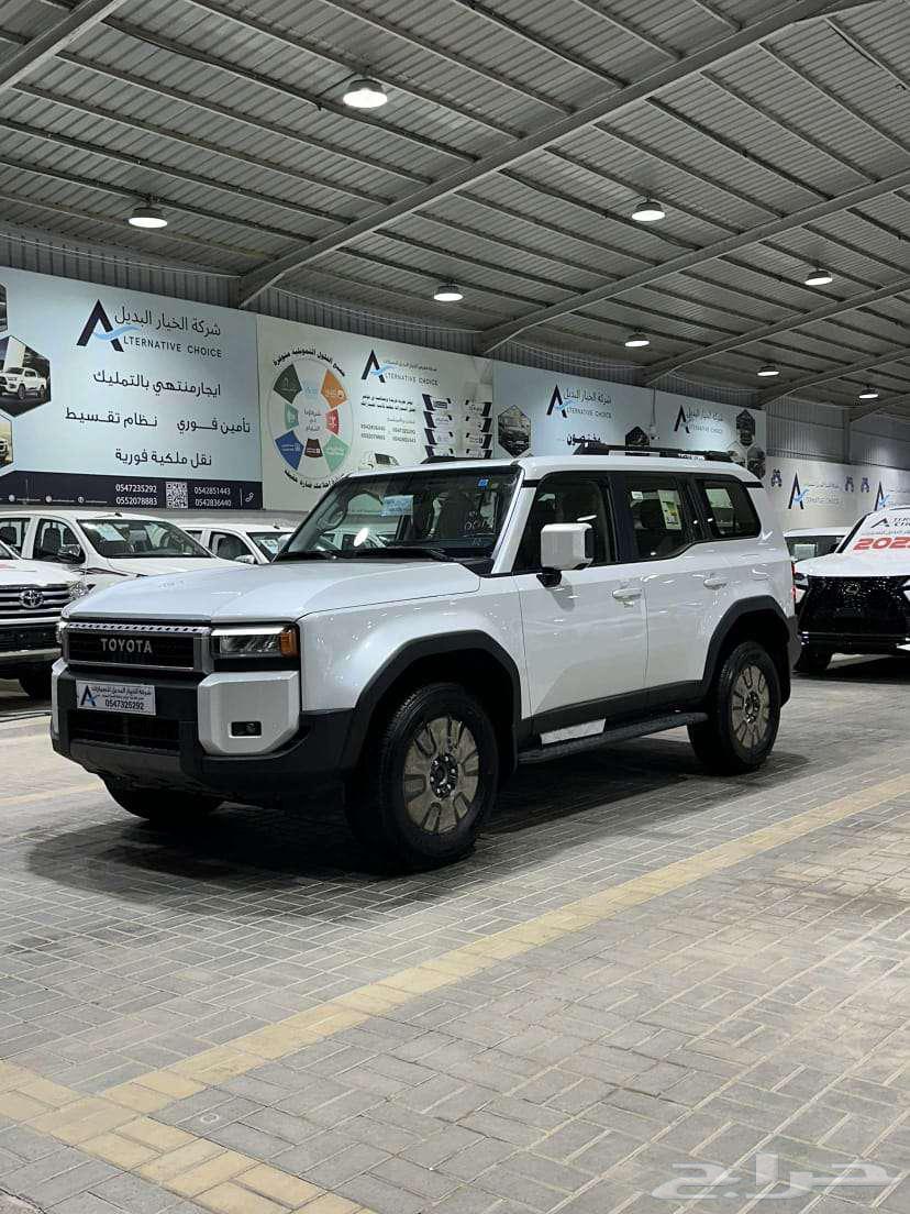 برادو تي اكس ال 2 أبيض بنزين 2025 كاش أقساط63675139229954113