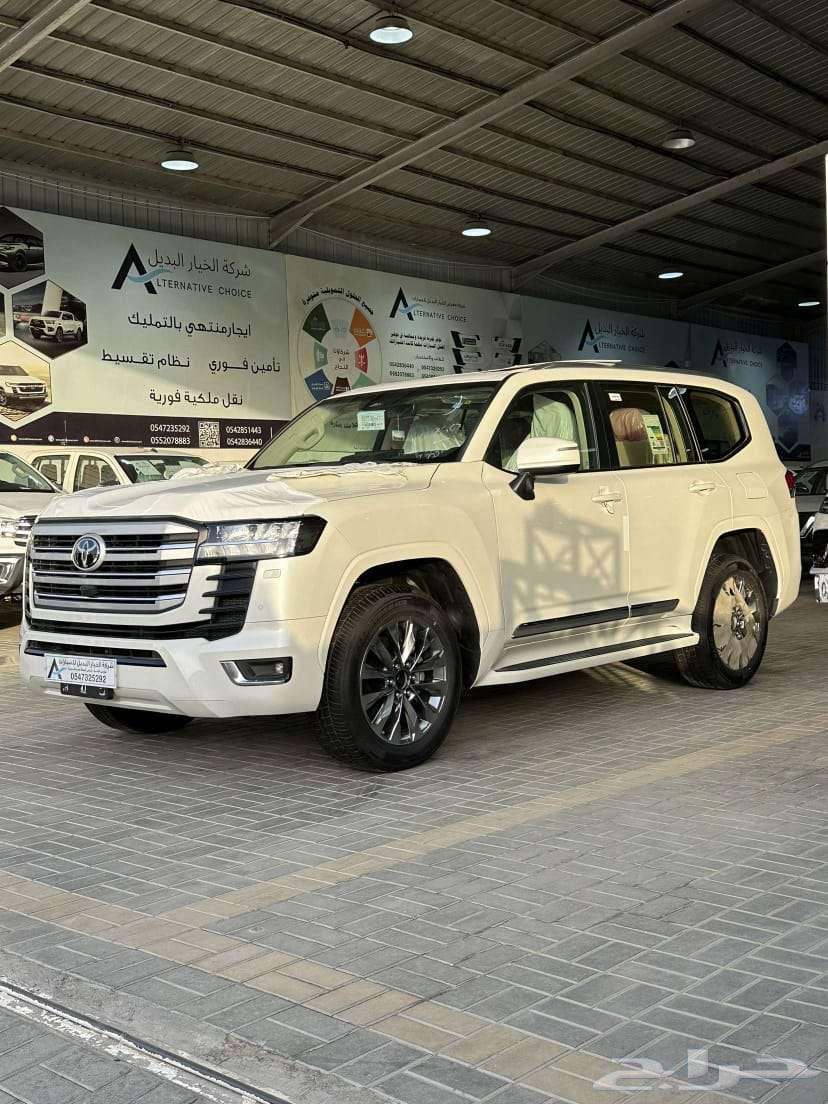 لاندكروزر جي اكس ار رقم 4 أبيض بنزين 2025 اقل سعر كاش واقساط63680069492227111