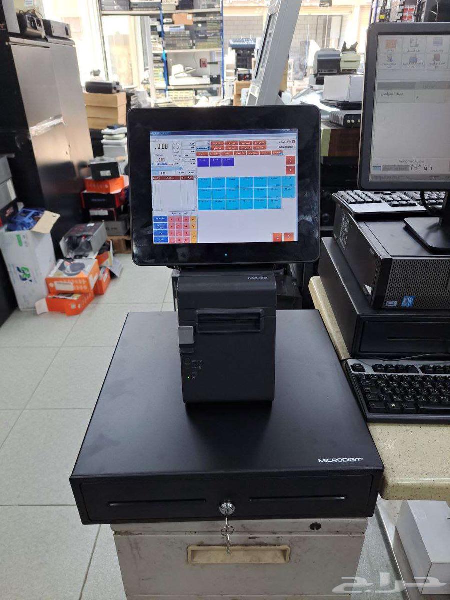 Touch screen cashier that supports all activities, price 1500 SAR63655419965059112