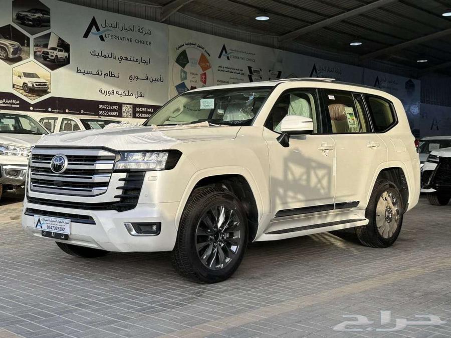 لاندكروزر جي اكس ار رقم 4 أبيض بنزين 2025 اقل سعر كاش واقساط63675049867010113