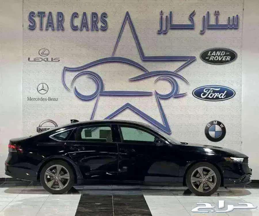 هوندا اكورد LX 2025 اسود ستاندر ونص فل سعودي63673716908163112