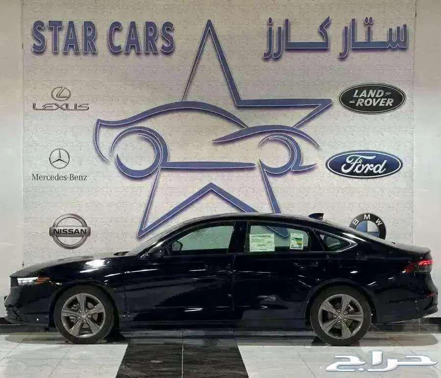 هوندا اكورد LX 2025 اسود ستاندر ونص فل سعودي63673716908163111