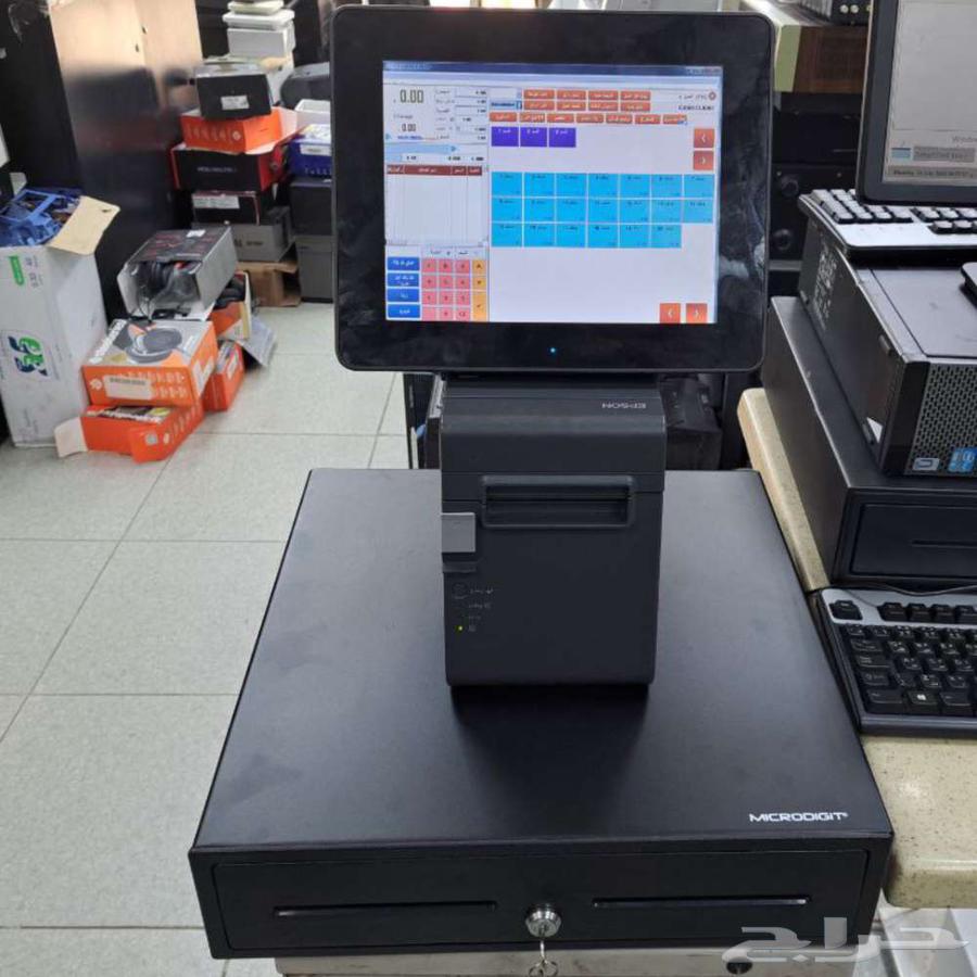 Touch screen cashier that supports all activities, price 1500 SAR63655419965059110