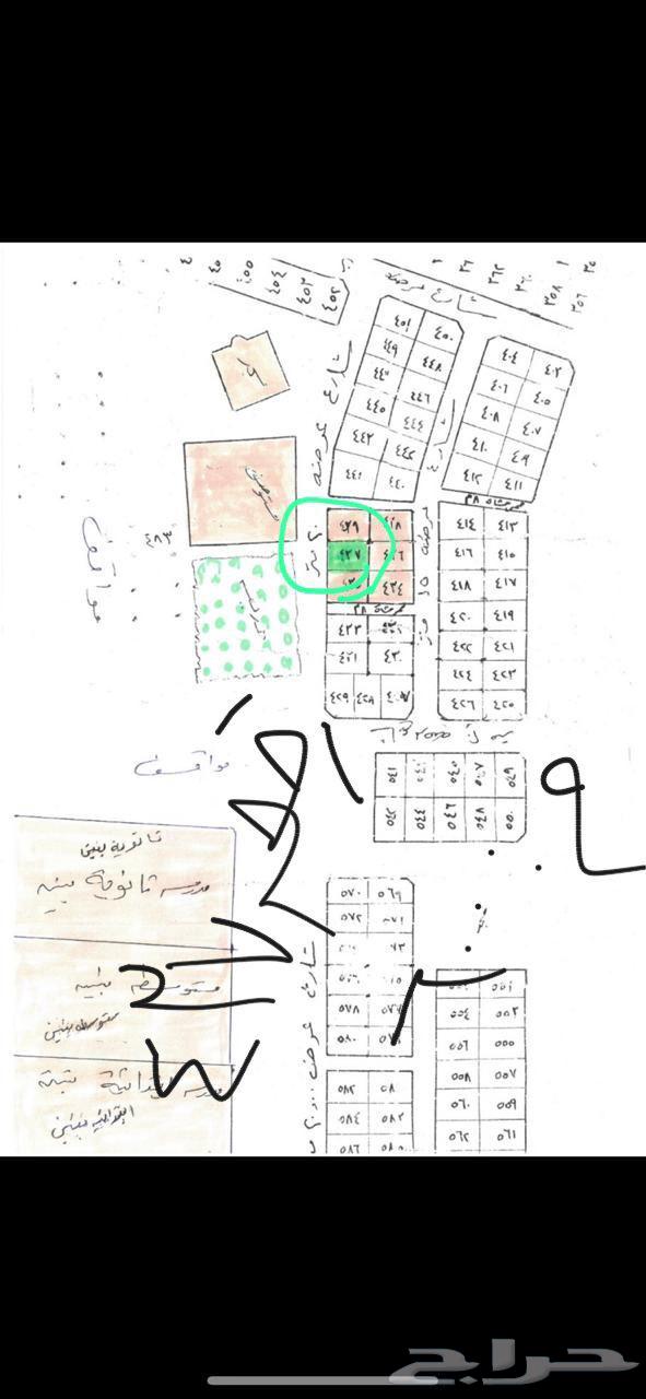 ارض سكنية في مخطط691 خلف صناعية خميس مشيط63611882305153110