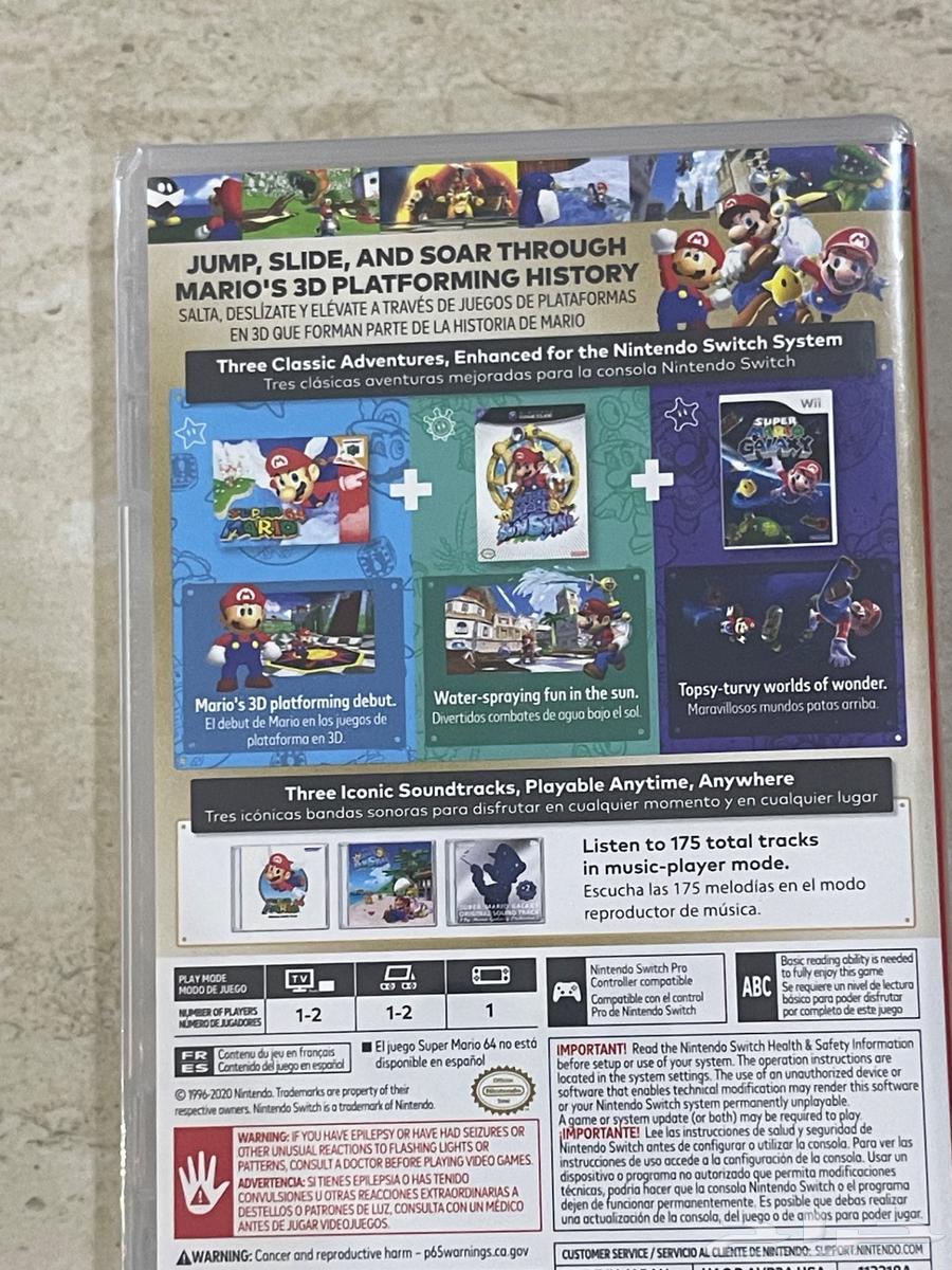 Super Mario for Nintendo Switch All Star Edition63655701264643112