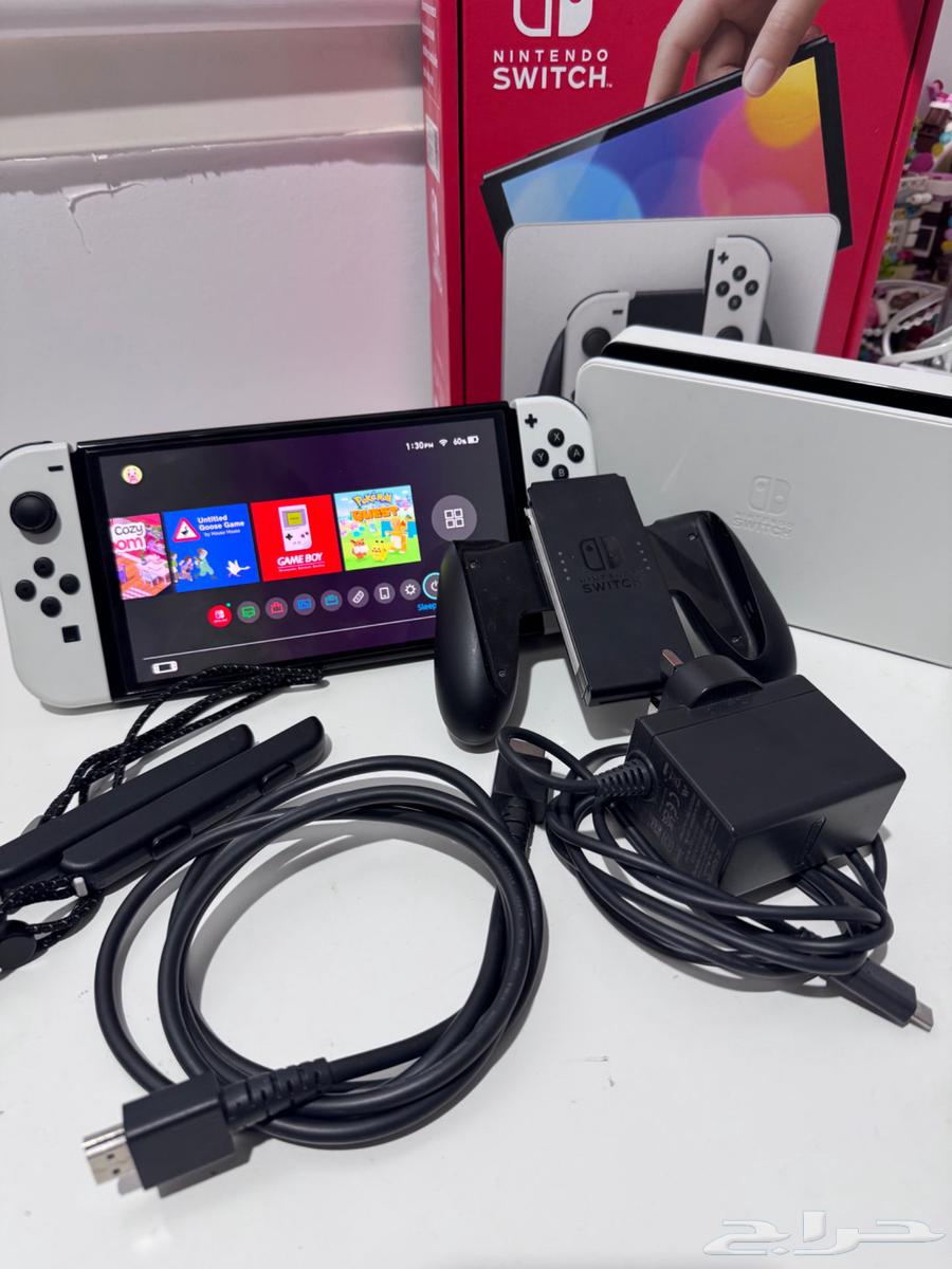 Nintendo Switch OLED with all accessories Nintendo Switch OLED Used63655706521346110
