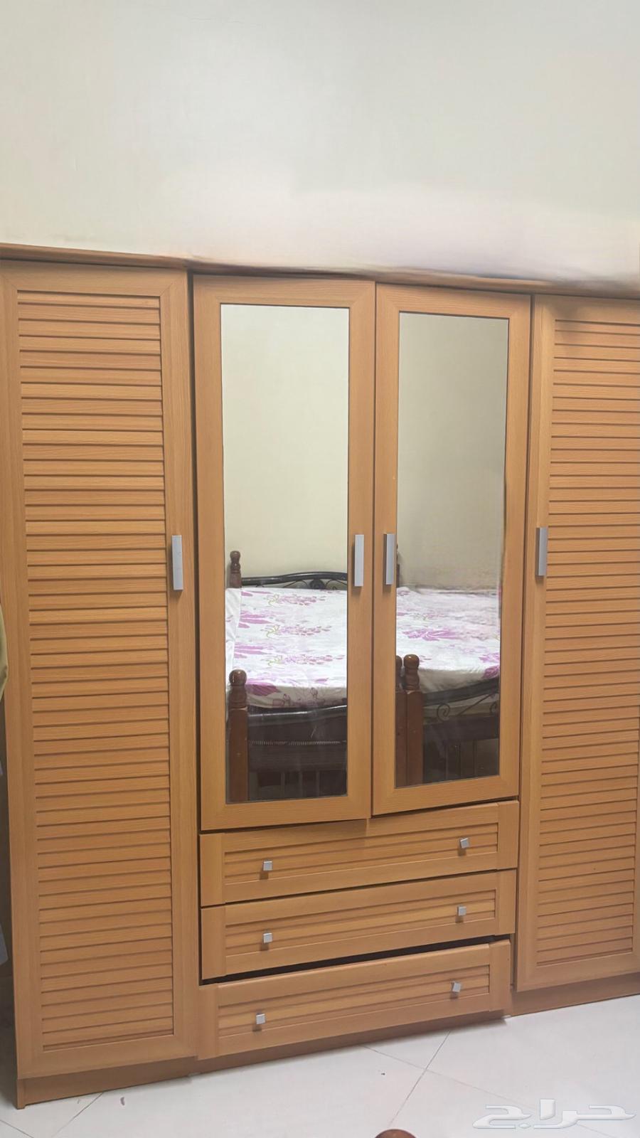 دولاب اربع درف وثلاث ادراج63667543173635110
