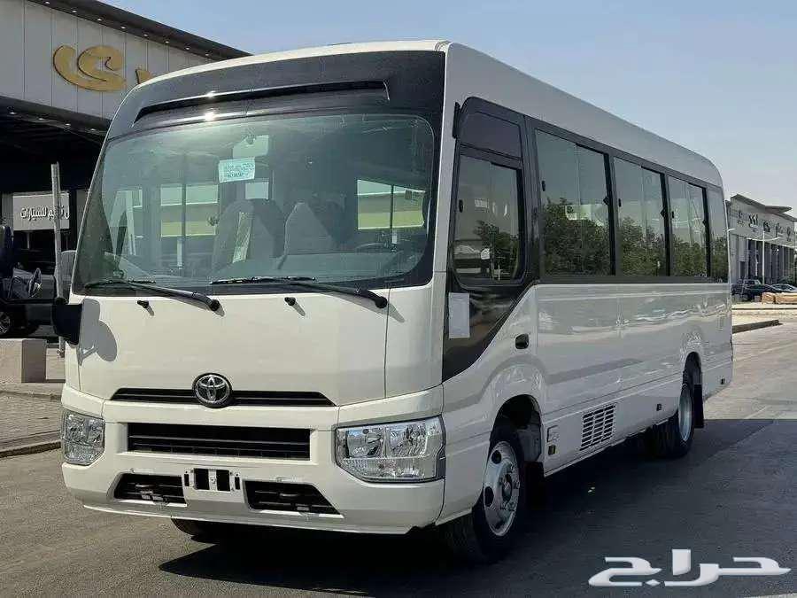 تويوتا كوستر 2025 23 راكب ديزل 4 سلندر خليجي كاش وأقساط وبنك63702672590723111