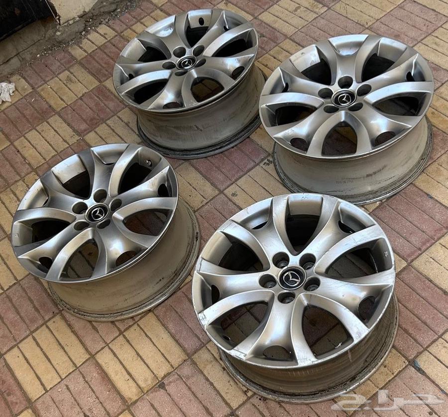 جنوط مازدا cx9 أصلية مقاس 18 للبيع63700622182915110