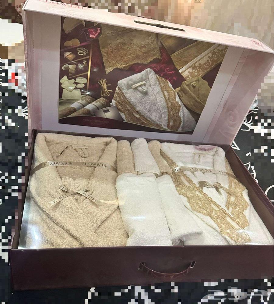 Flower Bathrobe Set63667546017410110