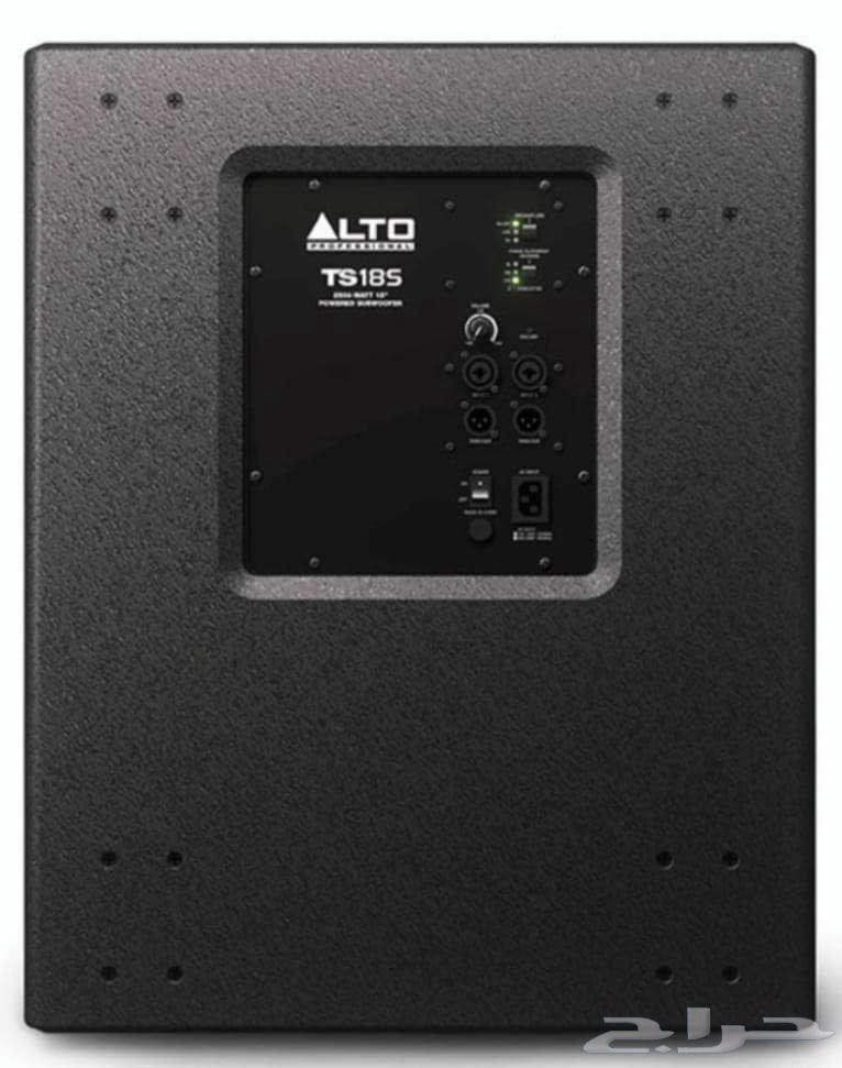Alto subwoofer active 18 inches 2500w63667554978947111
