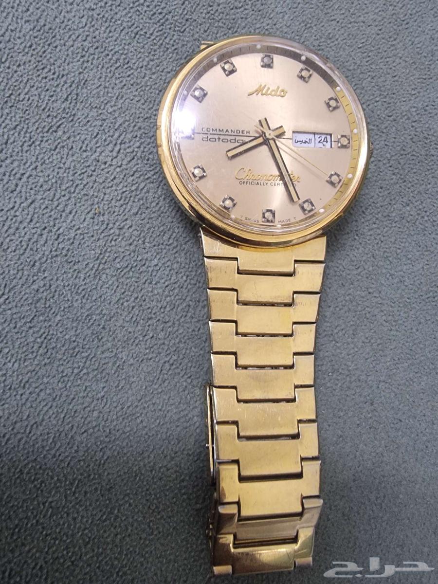 MIDO Commander Swiss Vintage Gold Watch63667686496769113