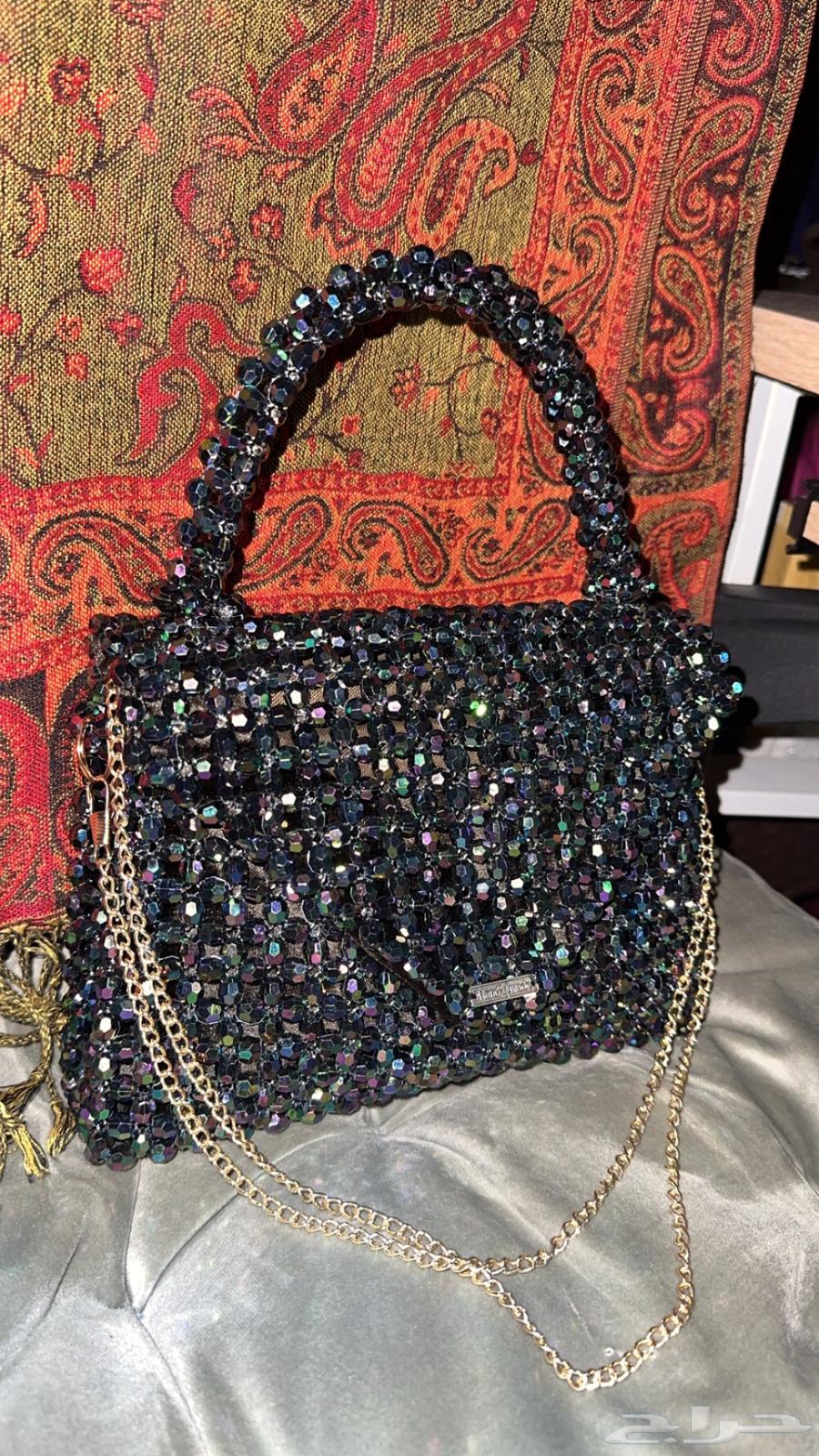 Handmade Crystal Bead Bag (My Work)63667550317187114