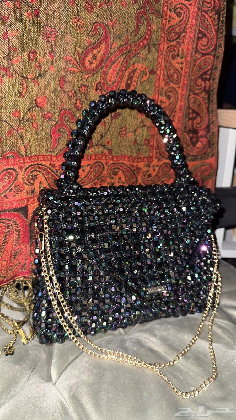 Handmade Crystal Bead Bag (My Work)63667550317187113