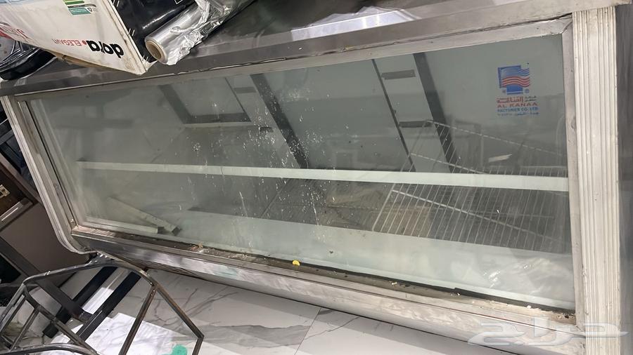 Al Ahly Factory Grill Refrigerator, Very Clean, 3 Meters with Stand, Pizza Oven63667680598659111