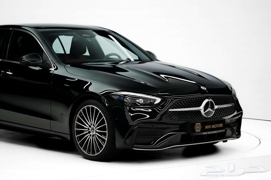 مرسيدس C 200 موديل 2025 بريميوم بلس أصفار خليجي أسود جملي63710934002179112