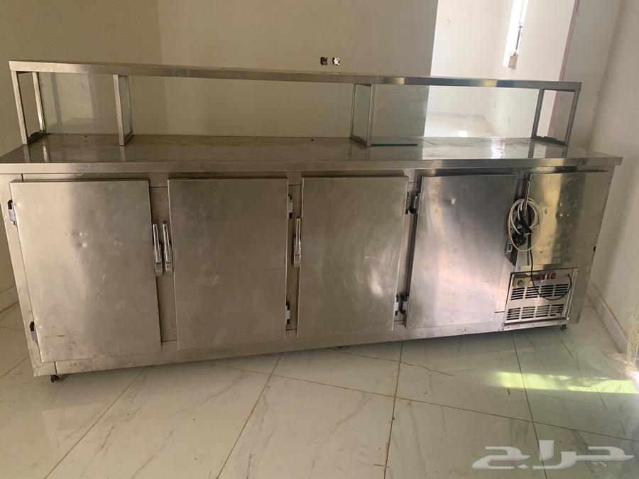 Al Ahly Factory Grill Refrigerator, Very Clean, 3 Meters with Stand, Pizza Oven63667680598659114