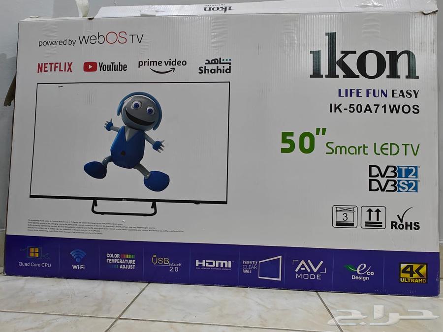 Television 50  Smart Led (TV) for Sale at 600Sr63667798844673111