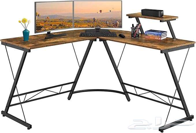 مكتب ألعاب Sky-Touch L Shaped Gaming Desk63668453771906111