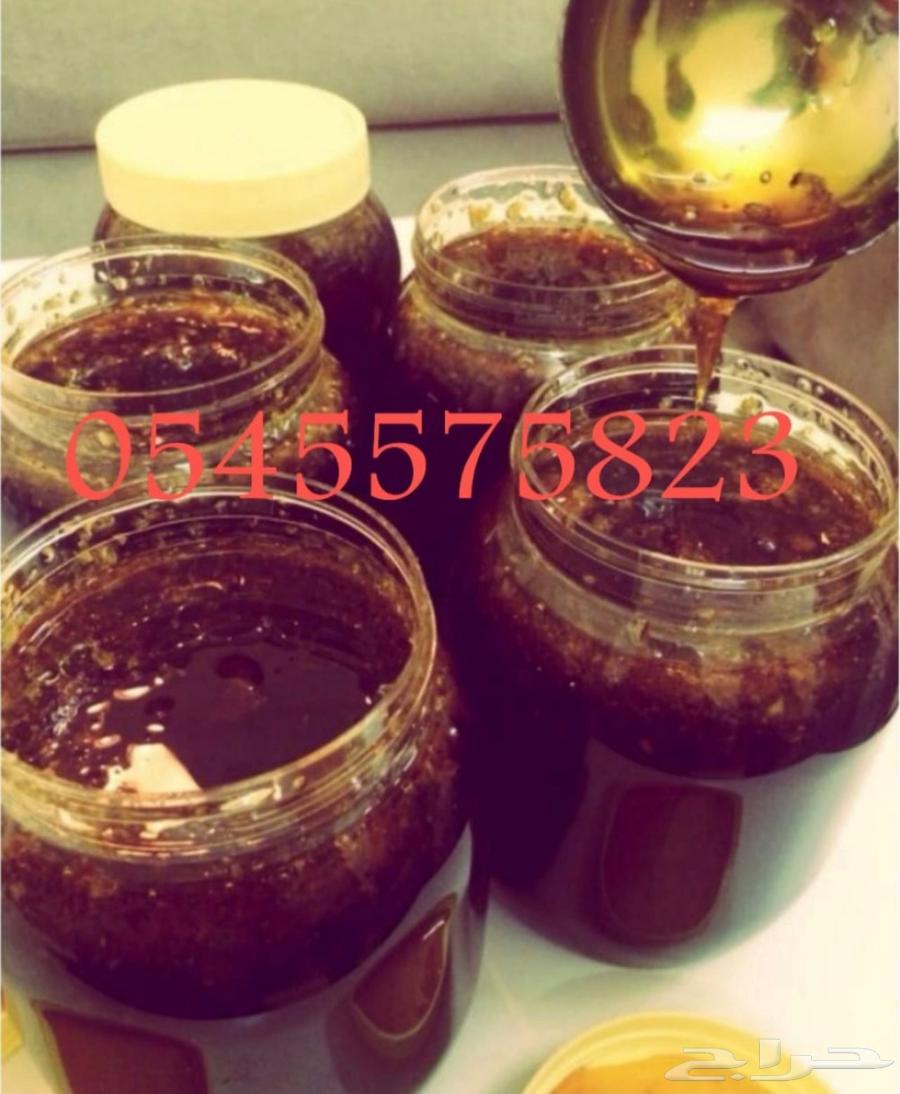 عسل سدر جنوبي مع شمع خفيف .. جدة ..63667813806338110