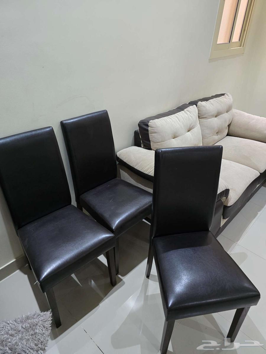 Sofa set, tables, chairs, and baby bed for sale63671057114882112