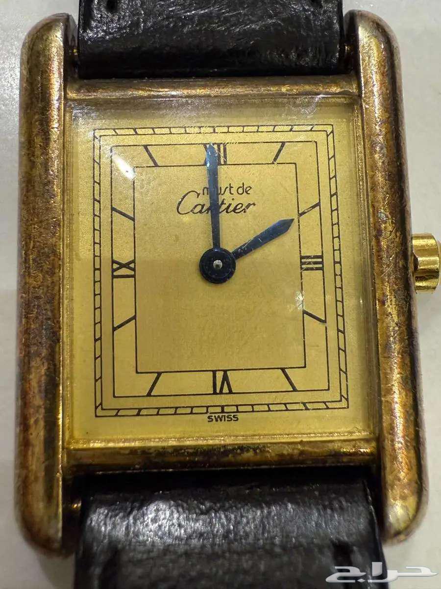 Rare. Cartier Tank Must Quartz Watch 925 Vintage original63668450365443110