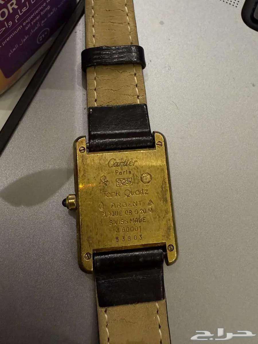 Rare. Cartier Tank Must Quartz Watch 925 Vintage original63668450365443111